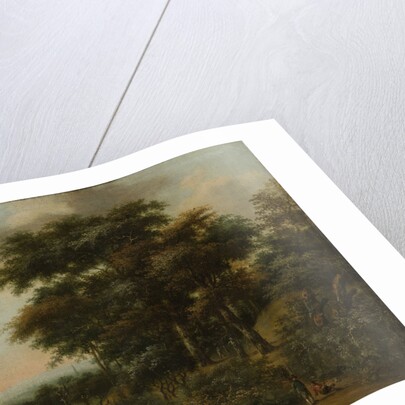 Wooded Landscape by Anthonie Waterloo