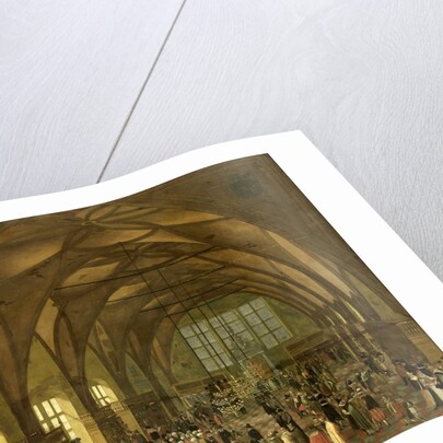 Large Hall in the Prague Hradschin Castle by Anonymous