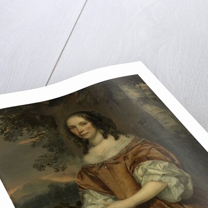 Maria de Witte Françoisdr, b 1616, Wife of Johan van Beaumont by Jan Mijtens