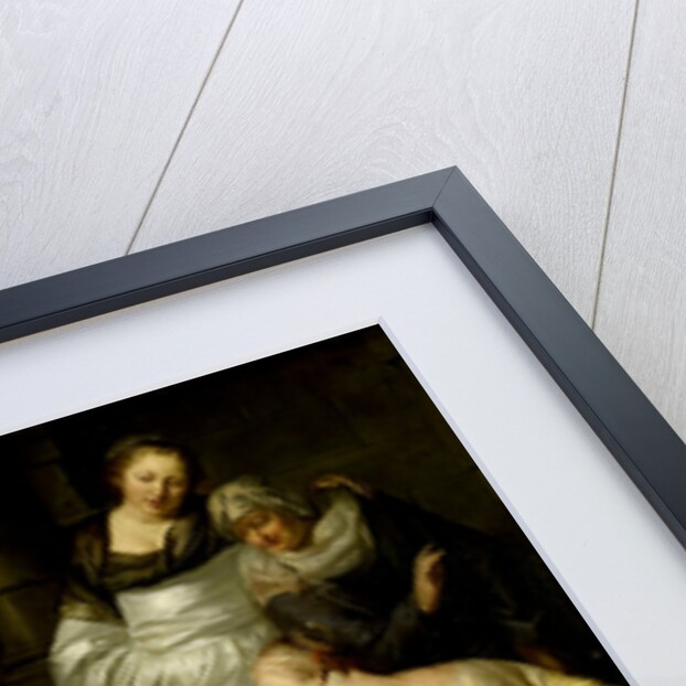 The Daughters of Cecrops, King of Attica, Find Erichthonius by Hendrick Heerschop