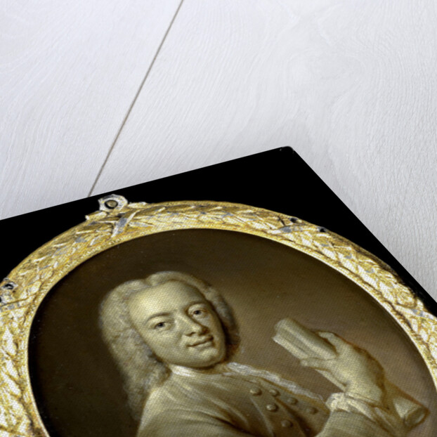 Portrait of Bernardus de Bosch I, Poet and Art Patron in Amsterdam by Jan Maurits Quinkhard