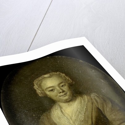 Portrait of Margaretha van Leuvenigh, Wife of Bernardus de Bosch by Jan Maurits Quinkhard