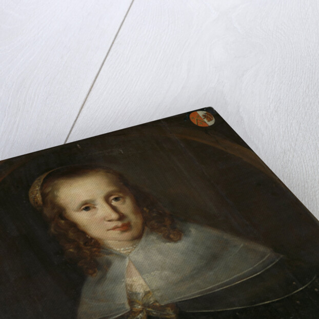 Portrait of Digna de Maets, Wife of François Leydecker by Bernardus Swaerdecroon