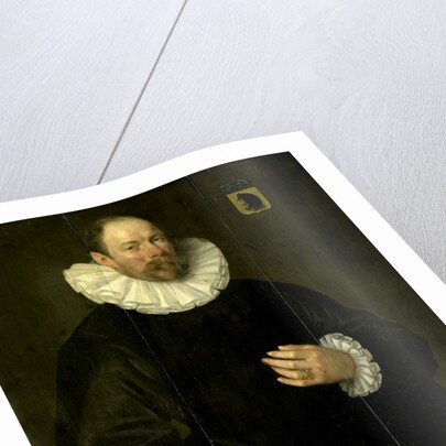 Portrait of Paulus Cornelisz van Beresteyn, Burgomaster of Delft by Jacob Willemsz. Delff I