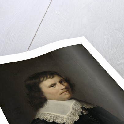 Portrait of a Man, possibly Salomon van Schoonhoven, Regent of Putten by Jacob Willemsz. Delff II