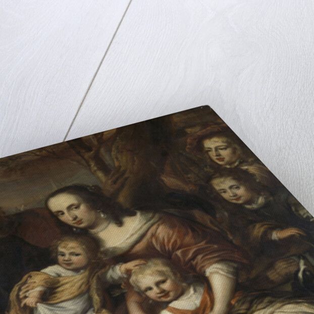 A couple with six children by Jürgen Ovens