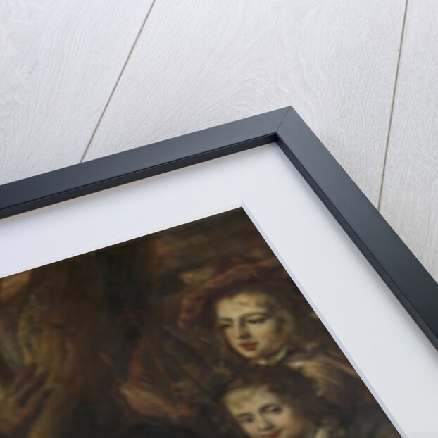 A couple with six children by Jürgen Ovens