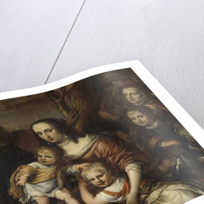 A couple with six children by Jürgen Ovens