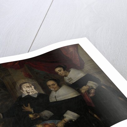 Family Portrait by Jacob Fransz. van der Merck