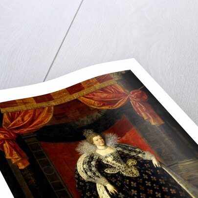 Marie de Medicis, Consort of Henry IV, King of France by Workshop of Frans Pourbus II
