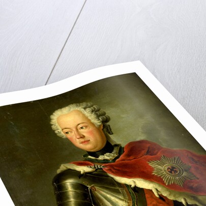 Portrait of Prince August Wilhelm of Prussia by Antoine Pesne