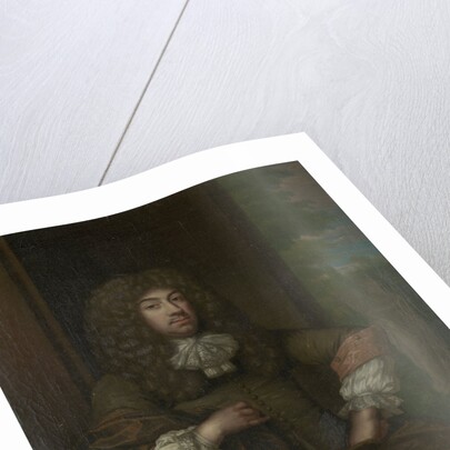 Portrait of Jan Boudaen Courten by Philip van Dijk