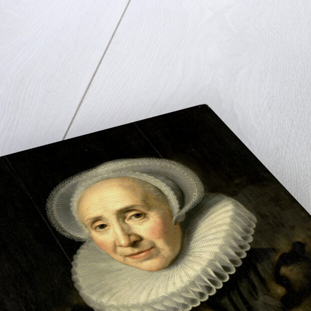 Portrait of Volckera Claesdr Knobbert, Volckera Nicolai Duyst, called Knobbert, Wife of Paulus van Beresteyn by Workshop of Michiel Jansz van Mierevelt