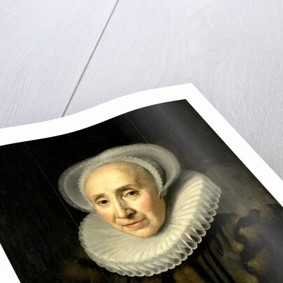 Portrait of Volckera Claesdr Knobbert, Volckera Nicolai Duyst, called Knobbert, Wife of Paulus van Beresteyn by Workshop of Michiel Jansz van Mierevelt