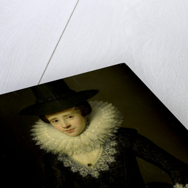 Portrait of Anna Boudaen Courten by Salomon Mesdach