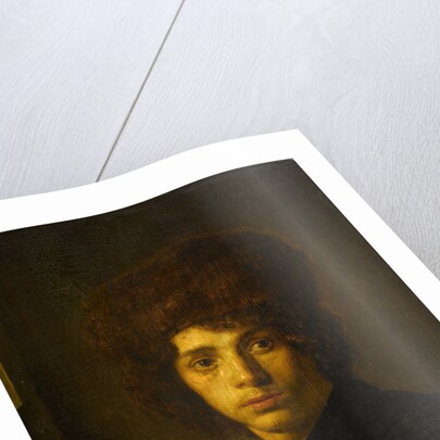 Young Man in Fur Cap by David Bailly