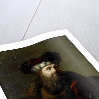 A Man in Oriental Costume, Portrait of a Rabbi by Anonymous