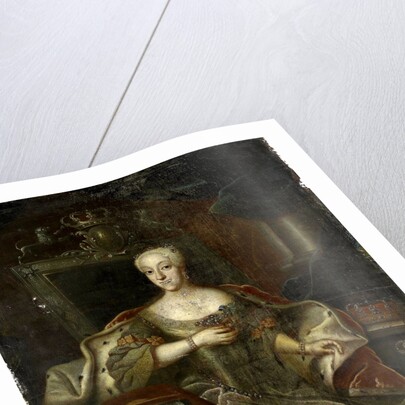 Portrait of Princess Charlotte Amalie, Daughter of Frederick IV, King of Denmark by Anonymous