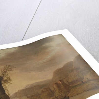 River Landscape by Dirck Verhaert