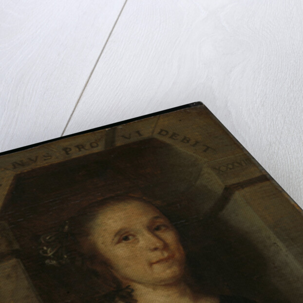 Portrait of Maria Eversdijck, Wife of Nicolaes Blancardus by Willem Eversdijck