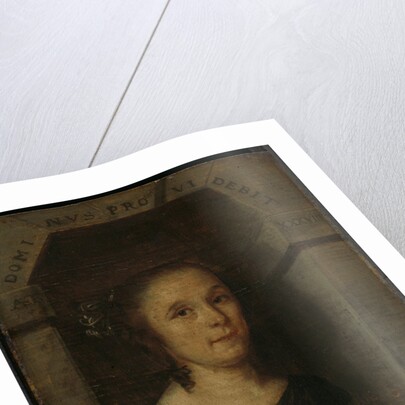 Portrait of Maria Eversdijck, Wife of Nicolaes Blancardus by Willem Eversdijck