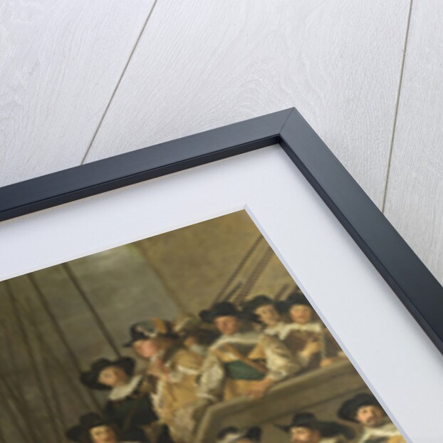 Officers and other Marksmen of the V District in Amsterdam by Jacob Adriaensz. Backer