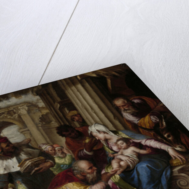 The Adoration of the Magi by Paolo Farinati