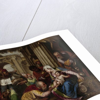 The Adoration of the Magi by Paolo Farinati