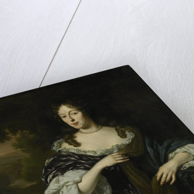Portrait of Maria Schaep, Wife of Hendrick Bicker by Michiel van Musscher