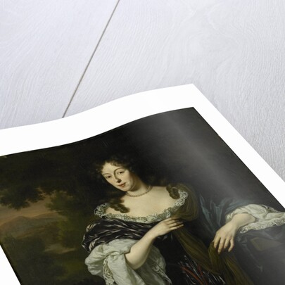 Portrait of Maria Schaep, Wife of Hendrick Bicker by Michiel van Musscher