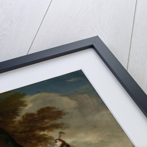 A Hen with Peacocks and a Turkey by Melchior d' Hondecoeter