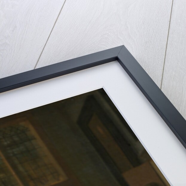 Man Handing a Letter to a Woman in the Entrance Hall of a House by Pieter de Hooch