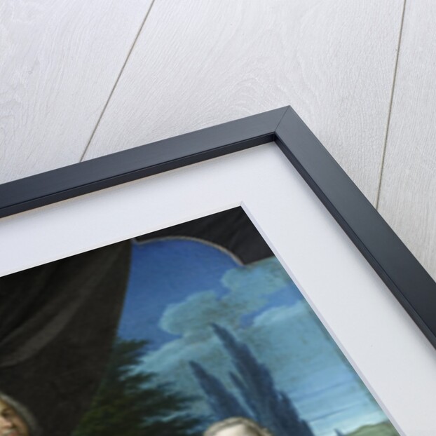 Portrait of Willem Philip Kops, Merchant in Haarlem, his Wife, Johanna de Vos, and Children, The Netherlands by Frans Decker