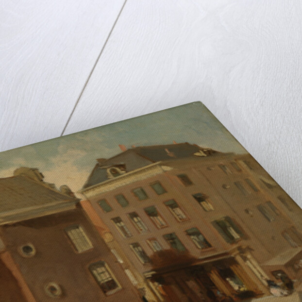 The Osjessluis near Kalverstraat in Amsterdam, The Netherlands by Charles Rochussen