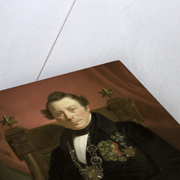 Portrait of Coenraad van Hulst by Jan Cornelis van Rossum