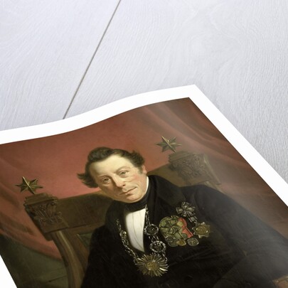 Portrait of Coenraad van Hulst by Jan Cornelis van Rossum