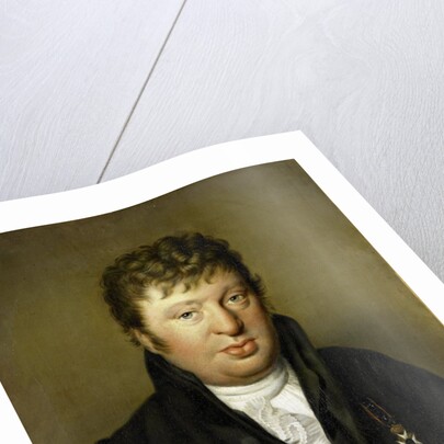 Portrait of Jacobus Scheltema, Historian by Wilhelmina Geertruida van Idsinga