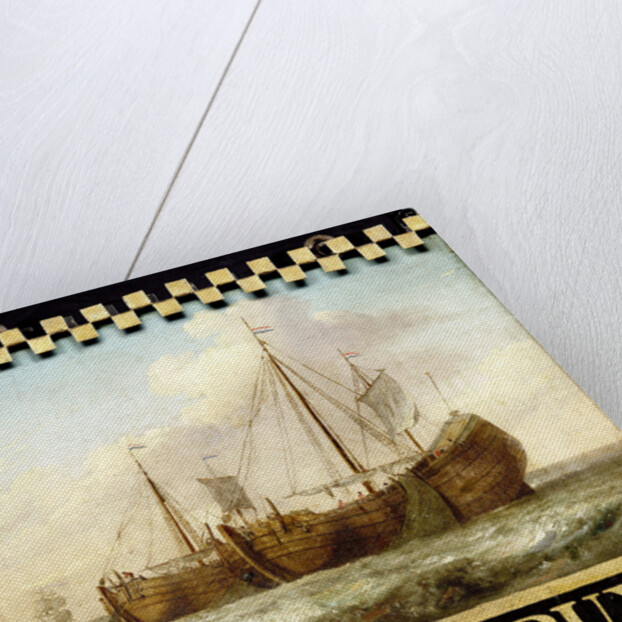Sign, both sides painted with Herring Boats by Anonymous