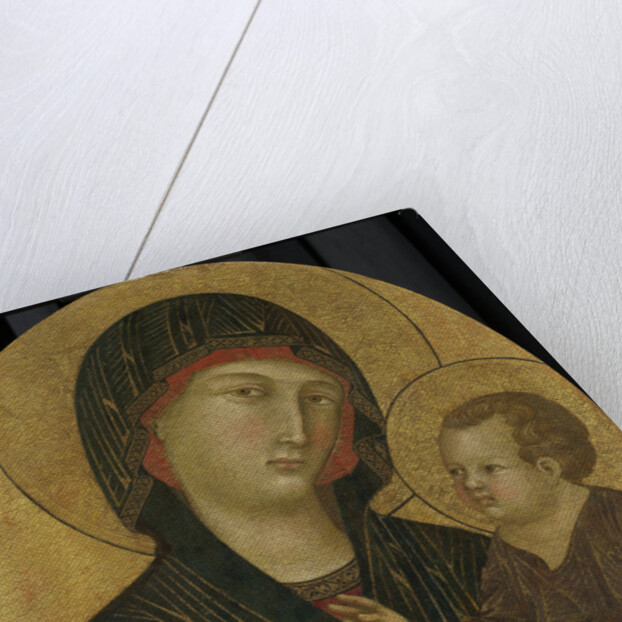 Virgin and Child by Meester van Badia a Isola