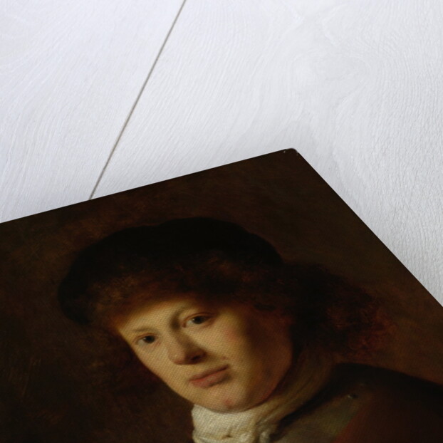 Portrait of Rembrandt Harmensz van Rijn by Jan Lievens