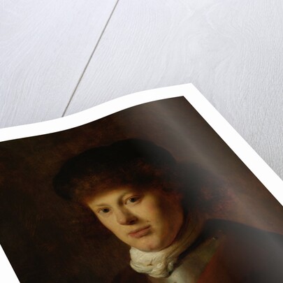 Portrait of Rembrandt Harmensz van Rijn by Jan Lievens