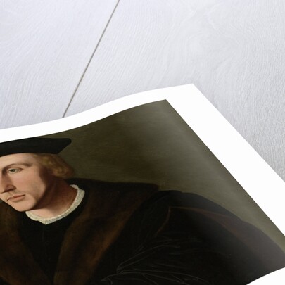Portrait of Joris van Egmond by Jan van Scorel