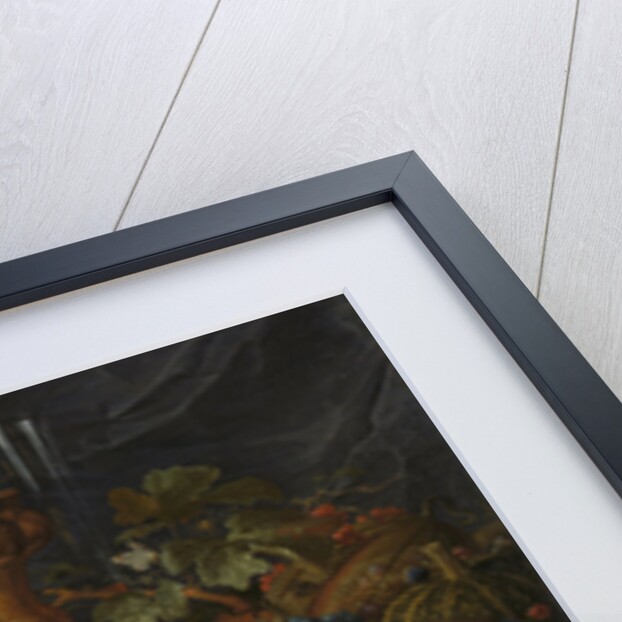 Still Life with Fruit and Oysters by Abraham Mignon