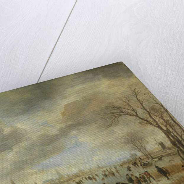 River View in Winter by Aert van der Neer