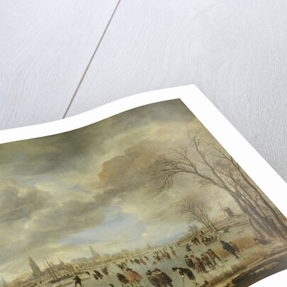 River View in Winter by Aert van der Neer