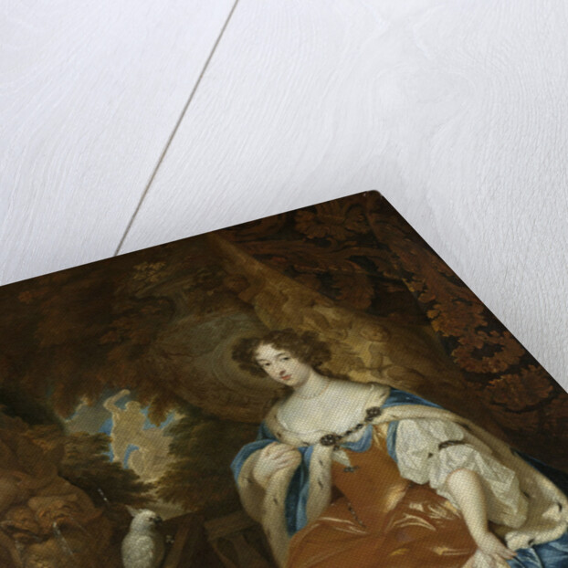 Portrait of Mary Stuart, 1662-95, wife of Prince William III by Caspar Netscher