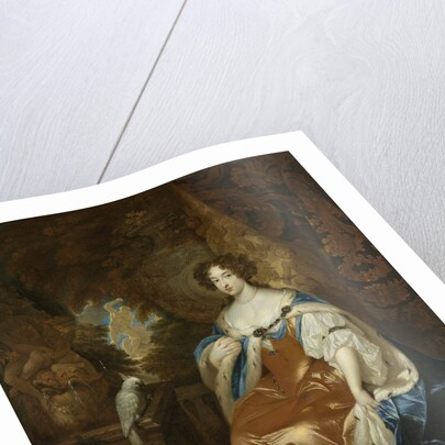 Portrait of Mary Stuart, 1662-95, wife of Prince William III by Caspar Netscher