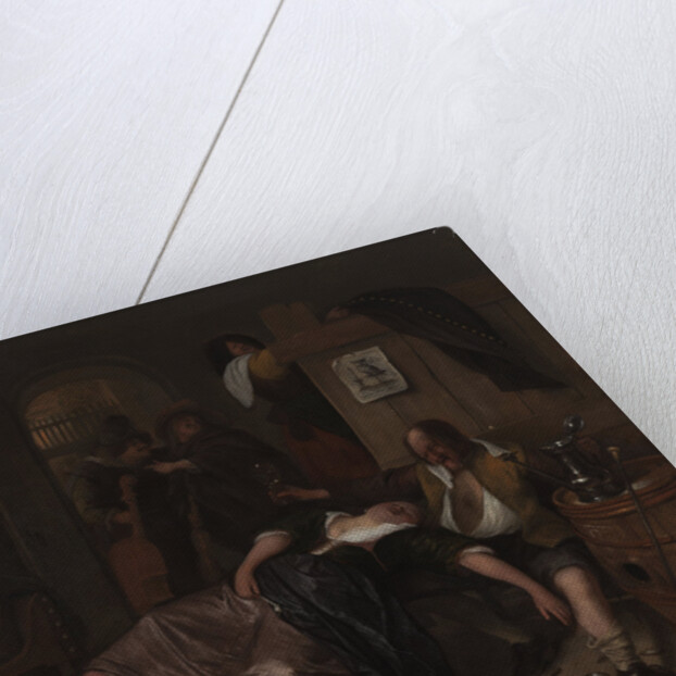The Drunken Couple by Jan Havicksz. Steen