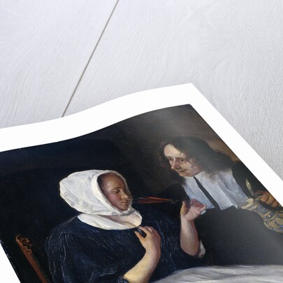A couple drinking by Jan Havicksz. Steen