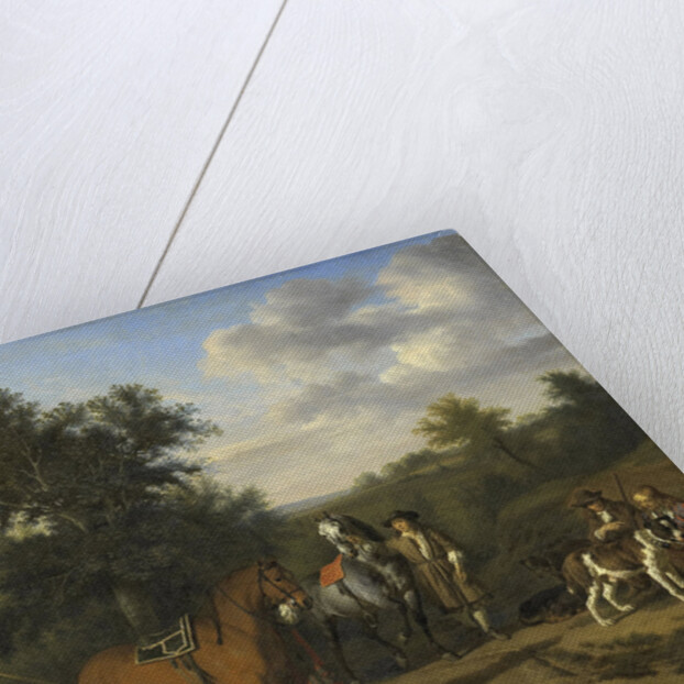The Hunting Party by Adriaen van de Velde